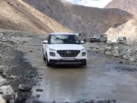 Hyundai Venue Off-Roading in Ladakh – Video