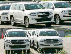 2021 Toyota Land Cruiser Facelift Spied Ahead Of Its Official Launch