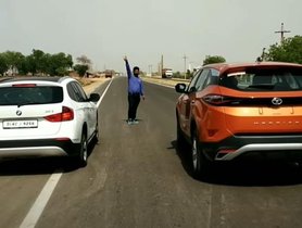 Tata Harrier Races With Costlier BMW X1 [Video]