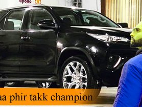Parmish Verma's Toyota Fortuner Wears Funky 22-inch Rims - Looks DOPE