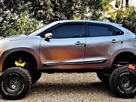 This Maruti Baleno Makes a Desperate Attempt to Look Macho