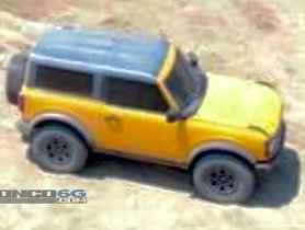 New 2021 Ford Bronco Leaked In Ad Shot