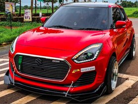 Highly Customized Maruti Swift Looks Gorgeous