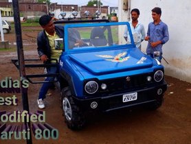 This Suzuki Jimny is a Modified Maruti 800