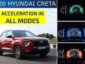 2020 Hyundai Creta 1.4L Turbo 0-100 kmph Acceleration Run In All-3 Modes