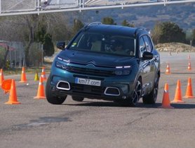 India-bound Citroen C5 Aircross Shows Incredible Performance In a Moose Test