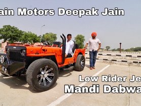 Modified Jeep With Wide Tyres Looks Outstanding, Gets Bolero’s Engine