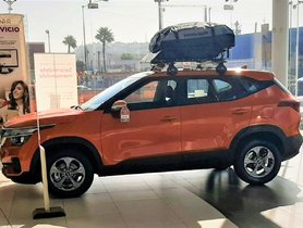 Mexico-spec Kia Seltos Gets Orange Paint Option and a Highly USEFUL Roof Sack