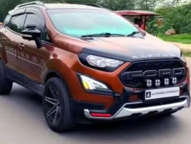 This Modified Ford Ecosport Looks Quite ANGRY