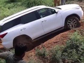 Ford Endeavour Vs Toyota Fortuner - Here's How They Perform on a Tough Hill Climb
