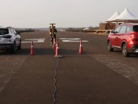 Kia Seltos Vs MG Hector In A Drag Race - Guess The Winner