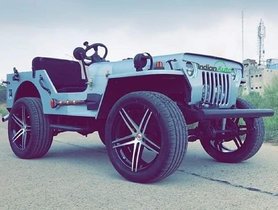 Mahindra-made Willy’s Jeep Restored To Pristine Condition