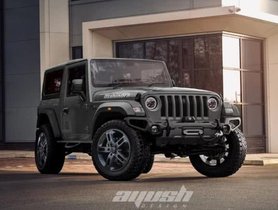 New Mahindra Thar Digitally Modified, Bears Close Resemblance To Jeep Wrangler