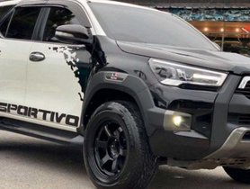 Here's a Modified Toyota Fortuner that Looks Like a Hilux 