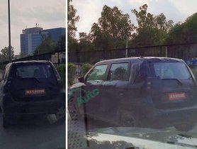 Maruti WagonR EV Spied Again In Gurugram