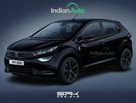 Tata Altroz Black Edition Looks Scintillating In This Rendering