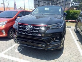 Sporty Toyota Fortuner TRD Facelift Spotted Ahead of Launch