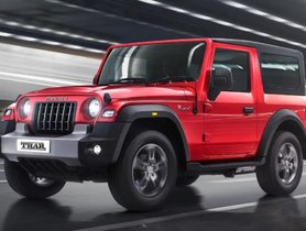 1 Mahindra Thar Being Booked Every Minute Since October 2