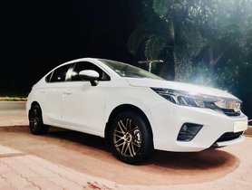 First-ever Modified 5th-gen Honda City With NFS-inspired Aftermarket Alloy Wheels
