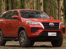 Toyota Fortuner Facelift Tested Off-Road And On-Road