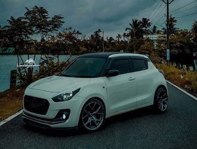 Stance’d Maruti Swift Looks Breathtakingly Gorgeous