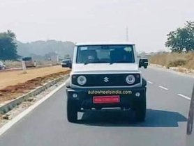 Maruti Jimny Sierra Spied Testing in India for the FIRST Time Ever!