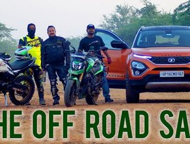 Tata Harrier Takes Up Off-Road Challenge with Hero XPulse and Bajaj Dominar