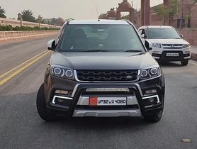 Maruti Vitara Brezza Modified To Be A Land Rover