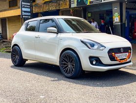 This Maruti Swift Wears 17-inch Alloys, Looks Dapper