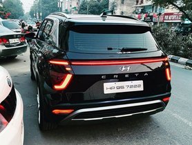 2020 Hyundai Creta Gets LED Light-bar between Tail Lamps as Aftermarket Accessory