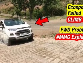 Ford EcoSport FAILS Small Climb, Shows Importance of AWD