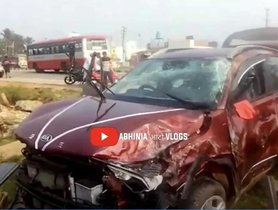 Out-of-control Kia Sonet (NCAP - NA) ROLLS OVER TWICE, Keeps Occupants Safe