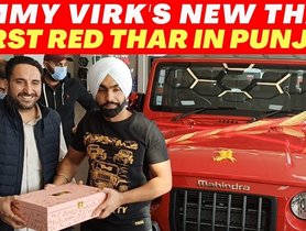 Singer-Actor Ammy Virk Gets First New Mahindra Thar of Punjab