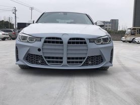 This F30 BMW 3-Series Has The UGLY Kidney Grille of New BMW M3