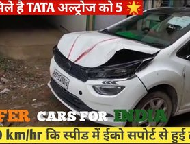 Tata Altroz Rear-ends Ford EcoSport With Crash Bar - See Impact