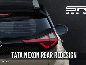 Tata Nexon Rear REBOOTED With Altroz And Harrier Inspiration - VIDEO