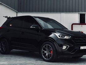 All Black Hyundai Creta REDEFINES Dark