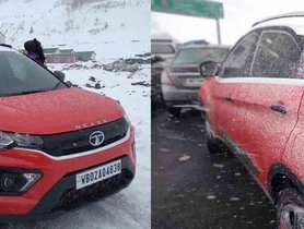 Owners Share Pics/Video Of Tata Nexon In EXTREME Low Temperatures