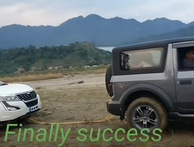 Watch New Mahindra Thar Rescue Mahindra XUV500 - VIDEO