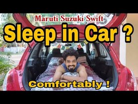 This Maruti Swift Doubles Up As Your Bedroom!