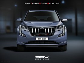 New-gen Mahindra XUV500's Front Facet Rendered - VIDEO