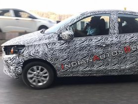 2020 Tata Tigor Facelift Spied On Test Again