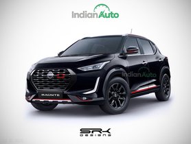 Nissan Magnite Black Edition Rendered, Looks Stealthy - VIDEO
