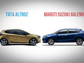 Tata Altroz vs Maruti Suzuki Baleno - Spec Comparison
