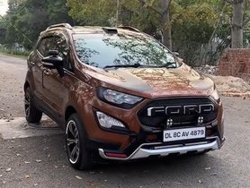 Modified Ford EcoSport With MG Hector Inspired 360 Camera
