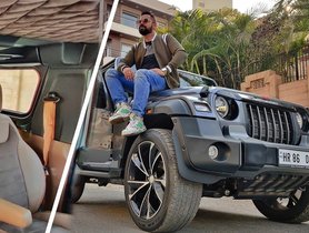 New Mahindra Thar Gets Modifications worth Rs. 5 Lakh, Now Rides on 22-inch Rims
