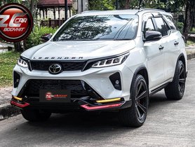 This Modified Toyota Fortuner Legender From Brunei Looks Brute