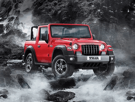 2020 Mahindra Thar Registers More than 6,500 Bookings Last Month
