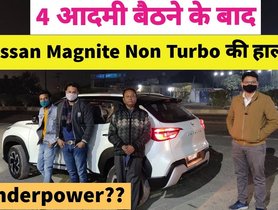 Nissan Magnite Non-turbo Trim Tested with 4 Occupants – VIDEO