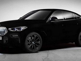 2020 BMW X6 Will Appear In Frankfurt With Wild Vantablack Paint Scheme